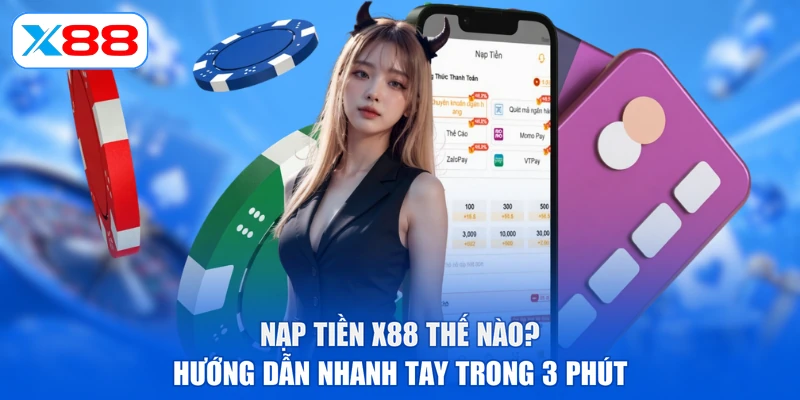 Nạp Tiền X88 Thế Nào? Hướng Dẫn Nhanh Tay Trong 3 Phút