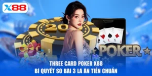 Three Card Poker X88 | Bí Quyết So Bài 3 Lá Ăn Tiền Chuẩn